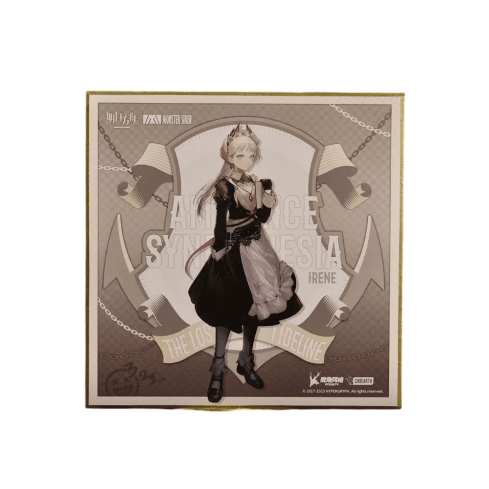 Anime Arknights Irene Colored Board