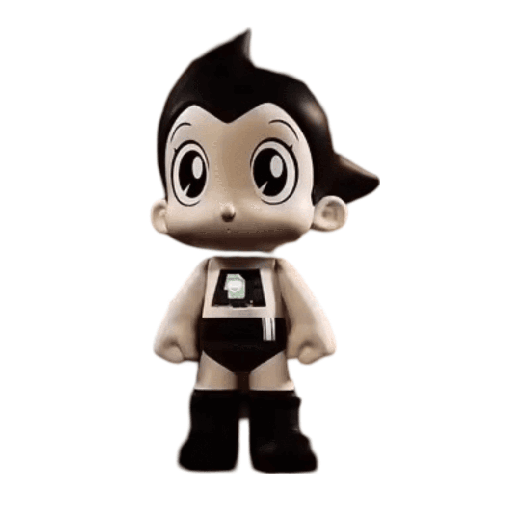Anime Astro Boy Go Earth Heroes Series 1st Generation Black And White Action Figure Toy