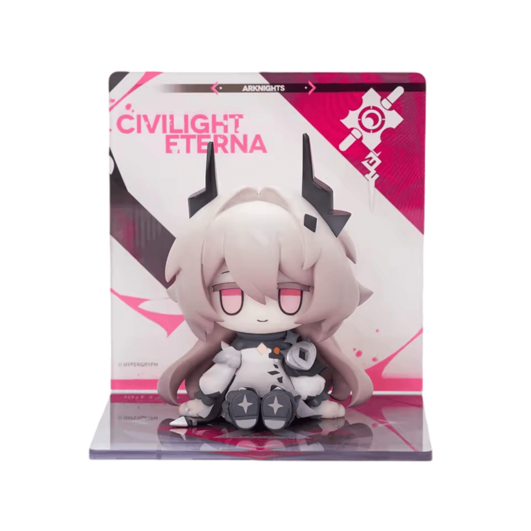 8cm Anime Arknights Civilight Eterna Mini Action Figure Toy