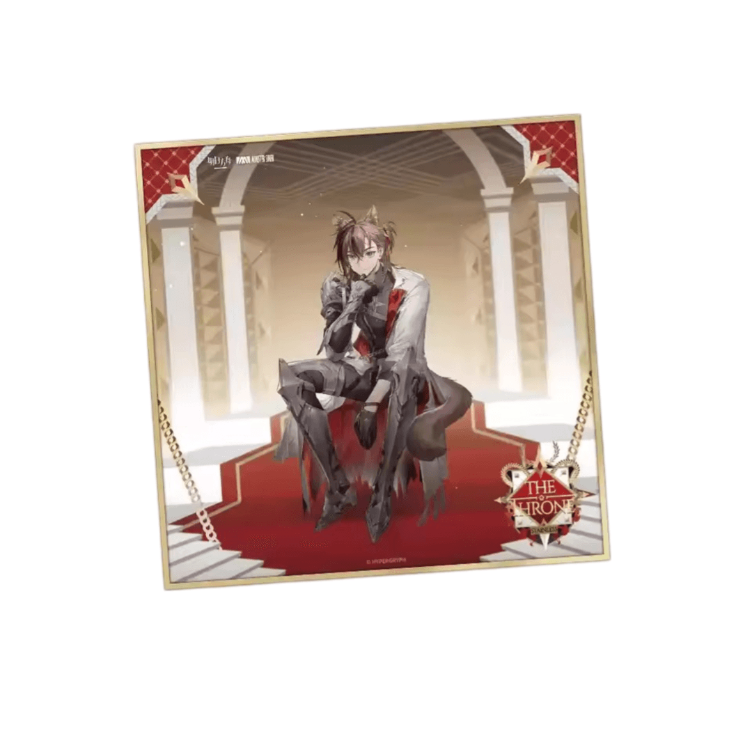 Anime Arknights Stainless Shikishi Board
