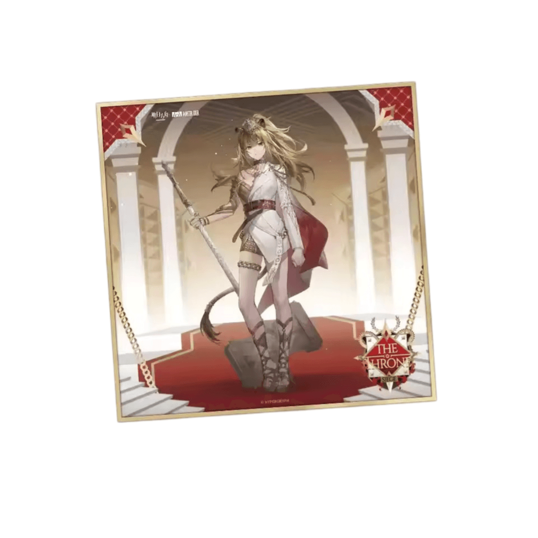 Anime Arknights Siege Shikishi Board