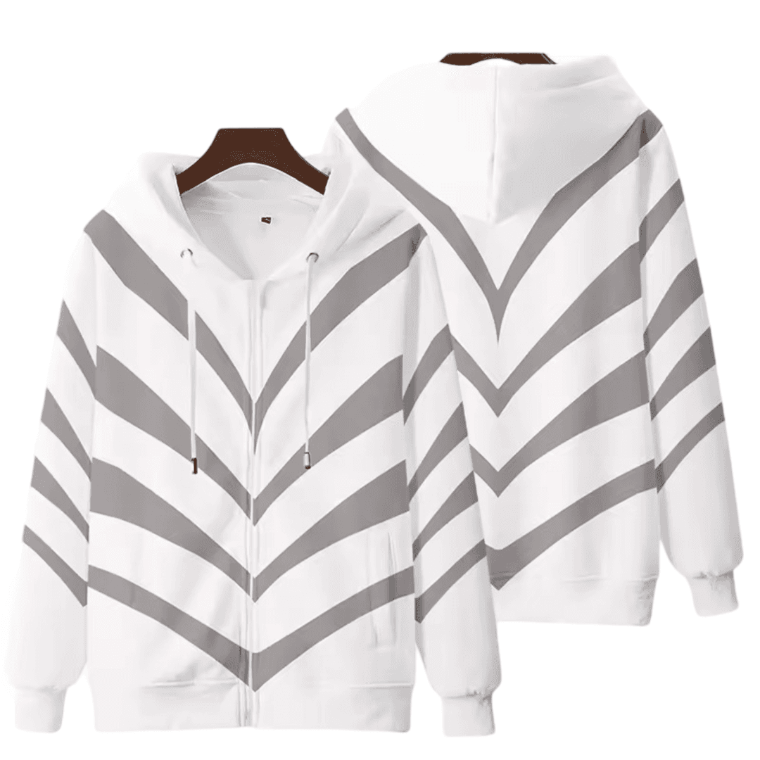 Anime A Certain Magical Index Accelerator White Zipper Hoodie