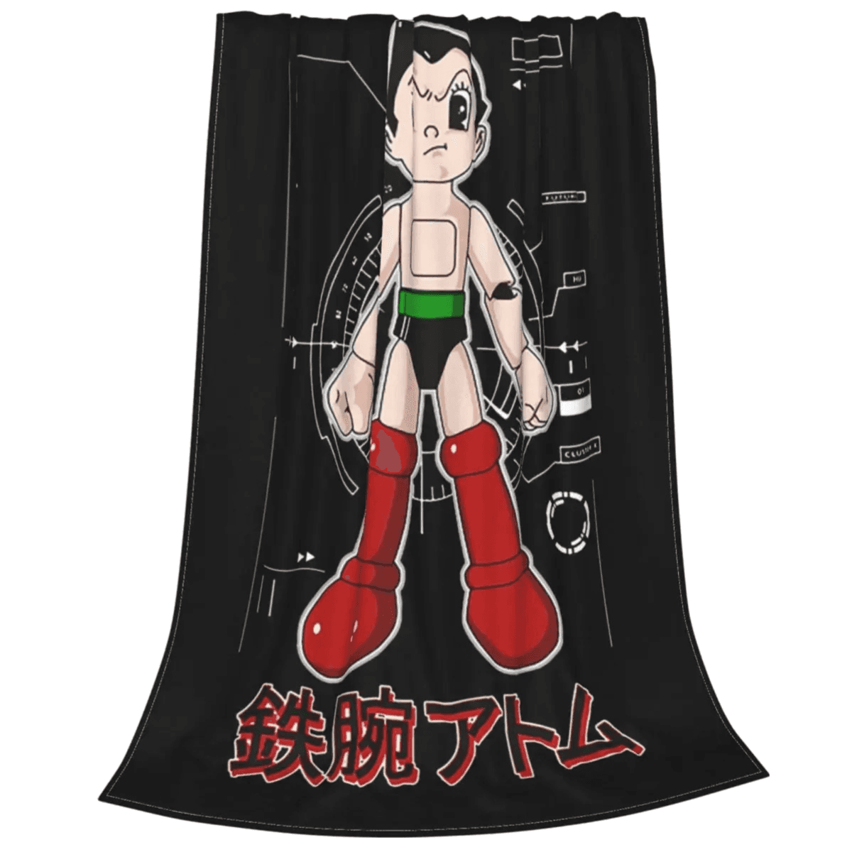 Anime Astro Boy Mighty Atom Throw Blanket