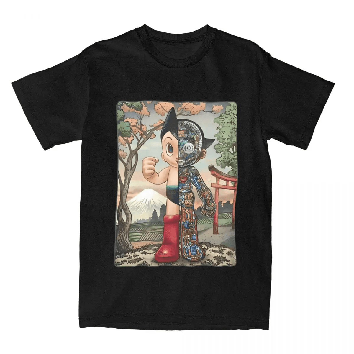 Anime Astro Boy Casual Short Sleeve T-Shirt