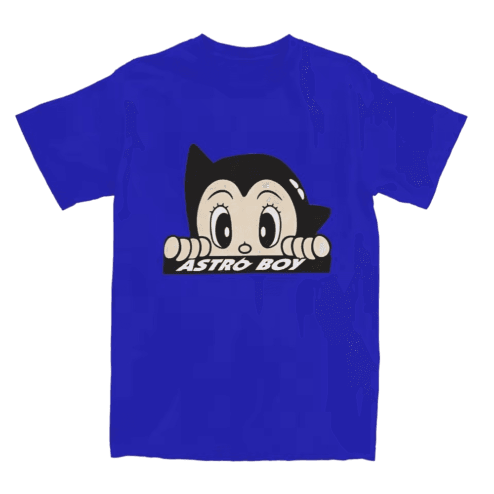 Anime Astro Boy O Neck T-Shirt For Men And Women — detail 1