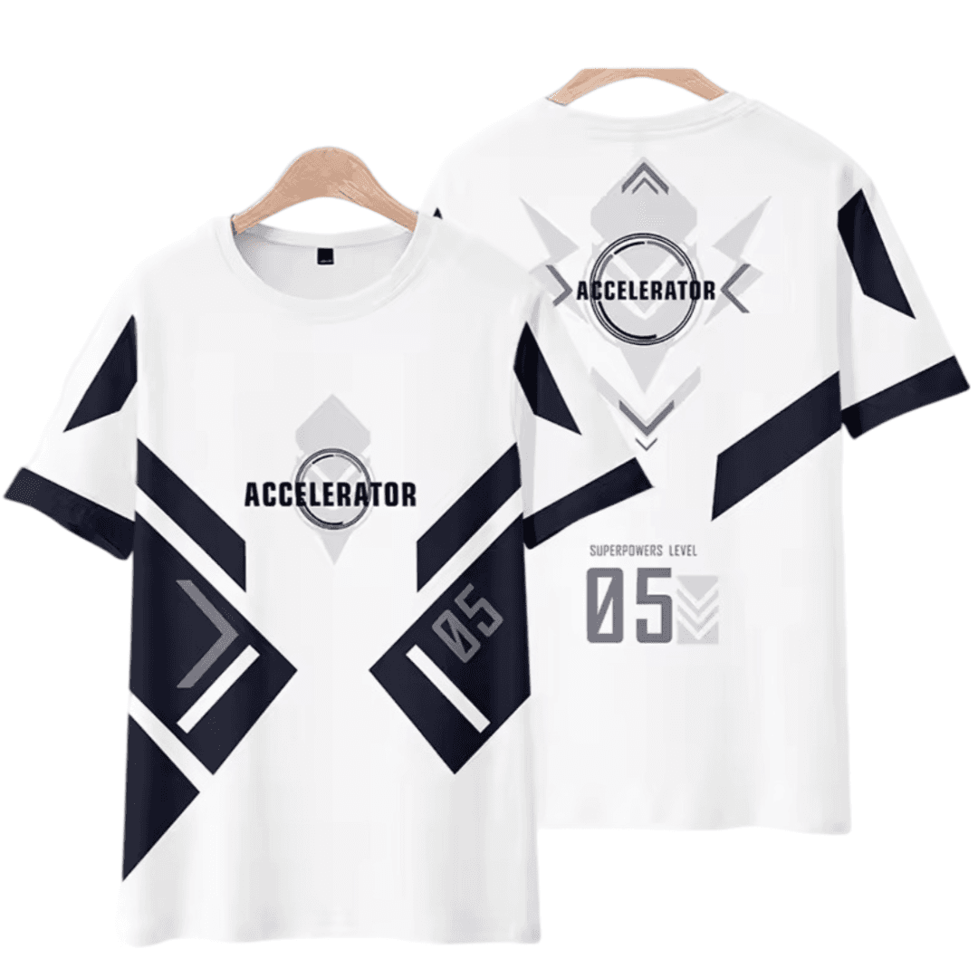 Anime A Certain Magical Index Accelerator Printed T-Shirt