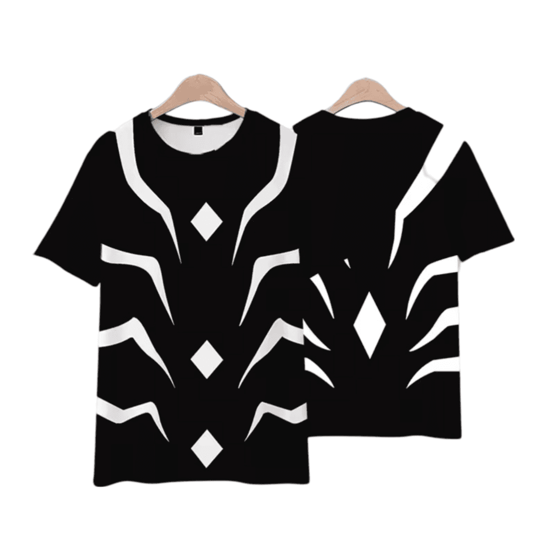 Anime A Certain Magical Index Accelerator Casual Black T-Shirt