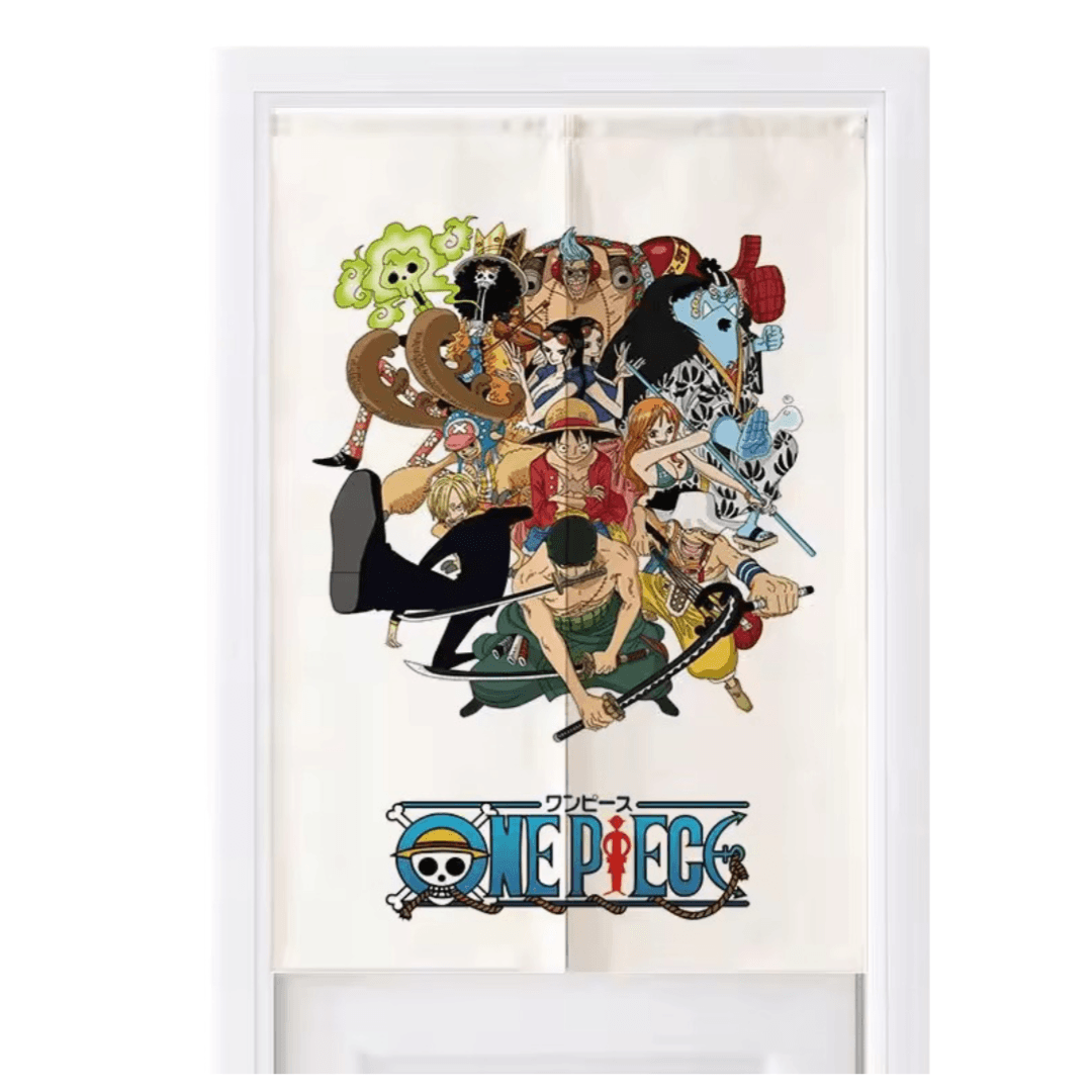 Anime One Piece Hat Pirates Crew Door Curtains