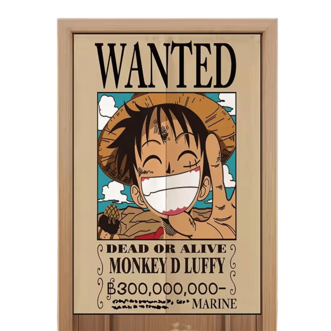 Anime One Piece Dead Or Alive Monkey D. Luffy Door Curtains