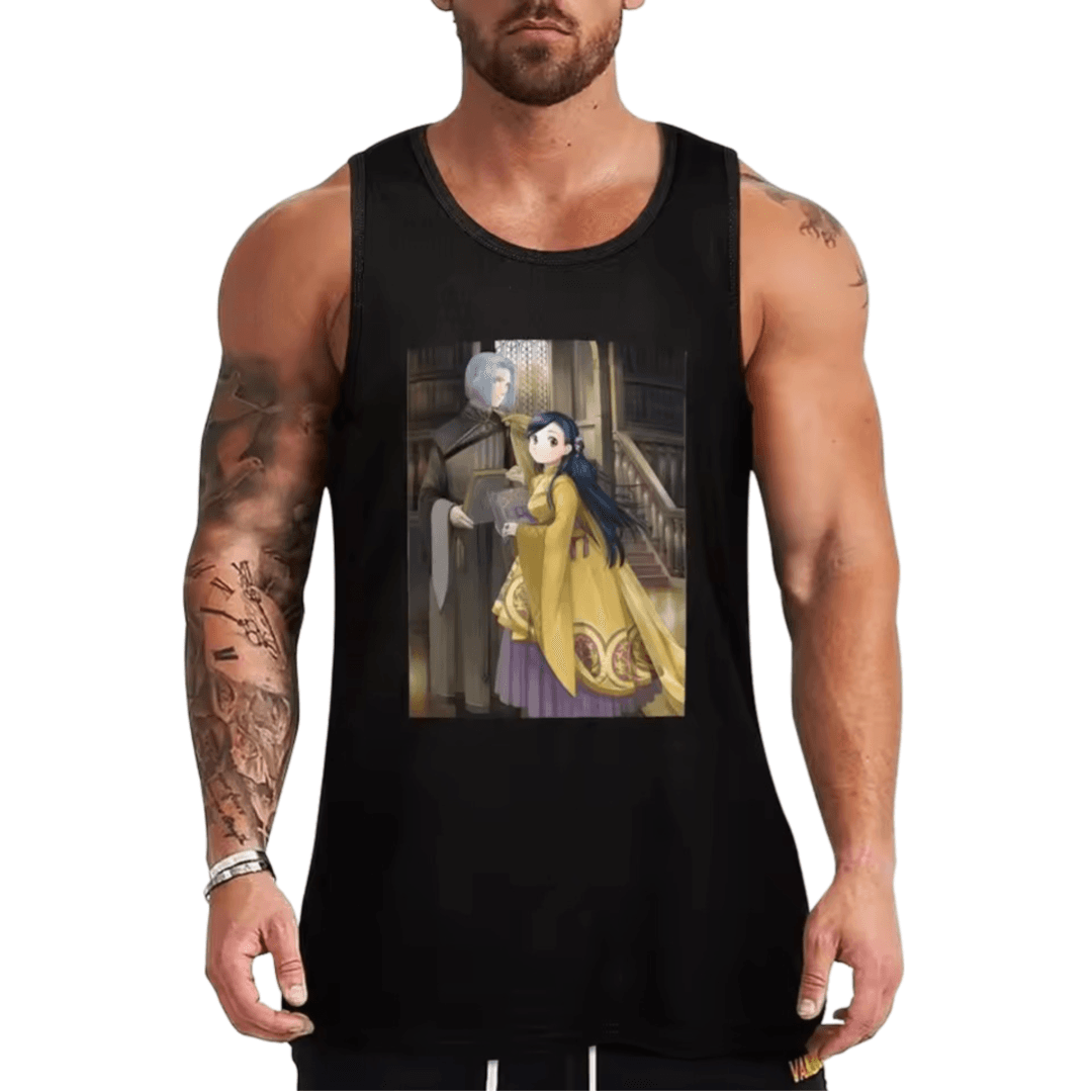 Anime Ascendance Of A Bookworm Rozemyne And Ferdinand Sleeveless T-Shirt For Men