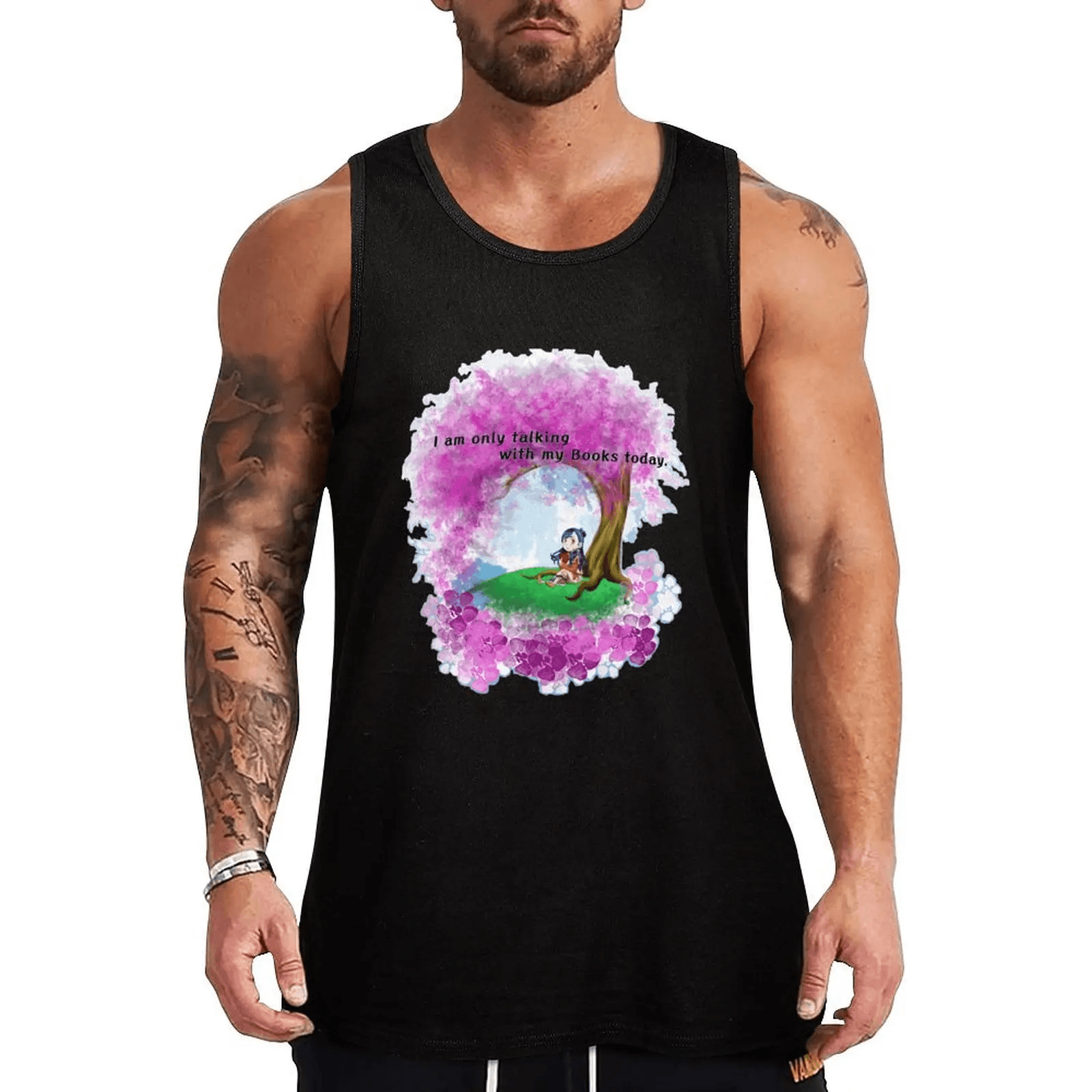 Anime Ascendance Of A Bookworm I Am Only Talking To My Books Today Black Tank Top