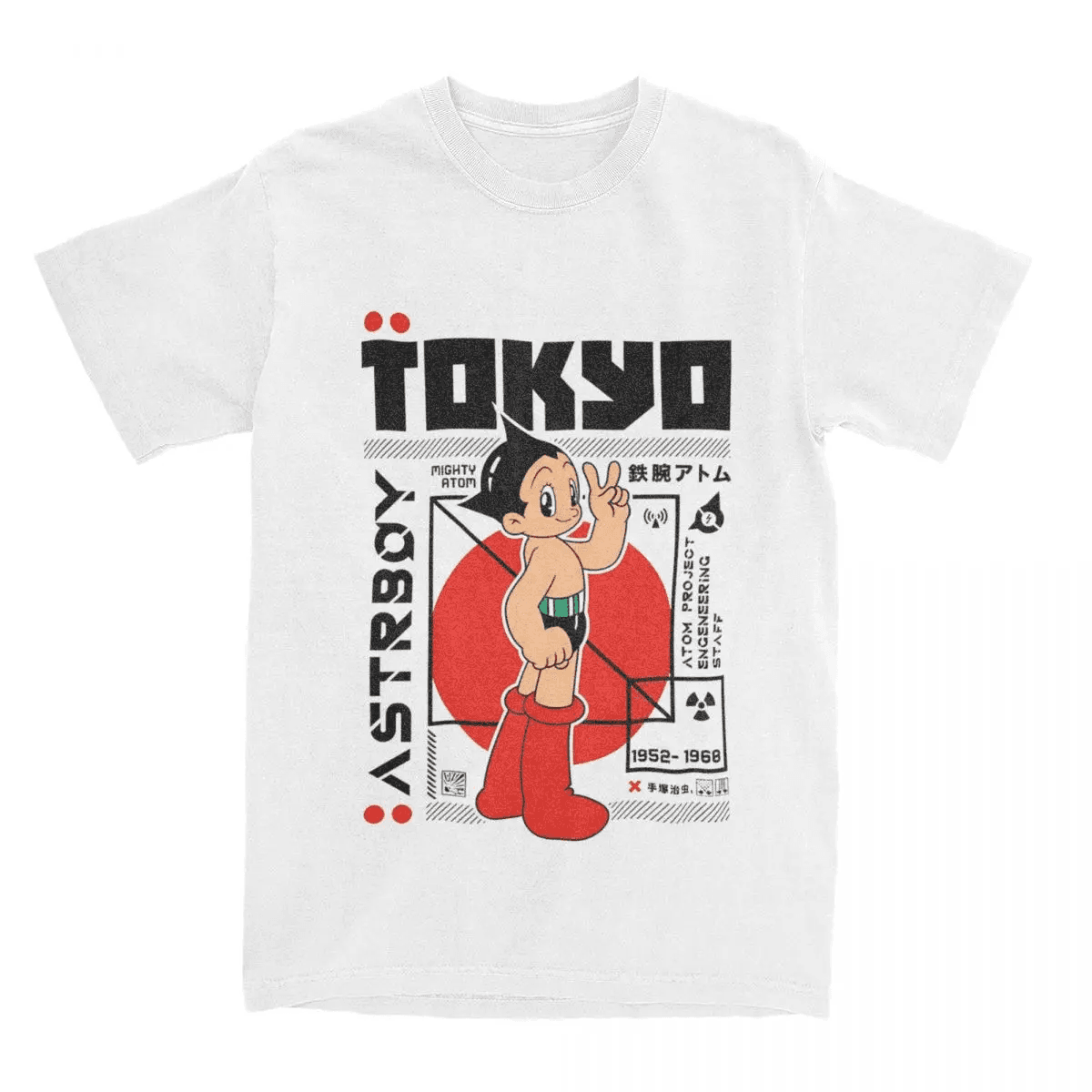 Anime Astro Boy Tokyo Short Sleeve T-Shirt