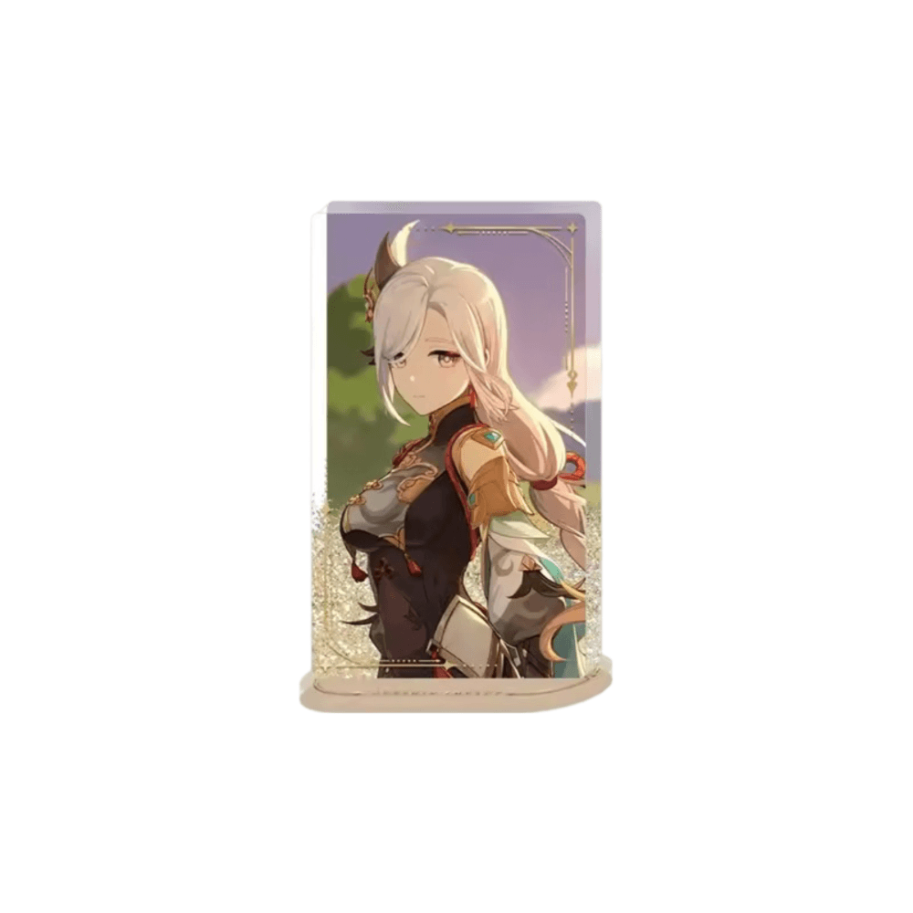 Anime Genshin Impact Shenhe Acrylic Stand Desktop Ornament