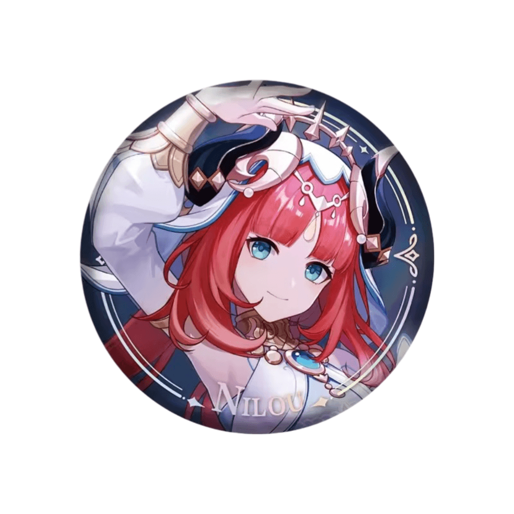 Anime Genshin Impact Nilou Original Authentic Badge