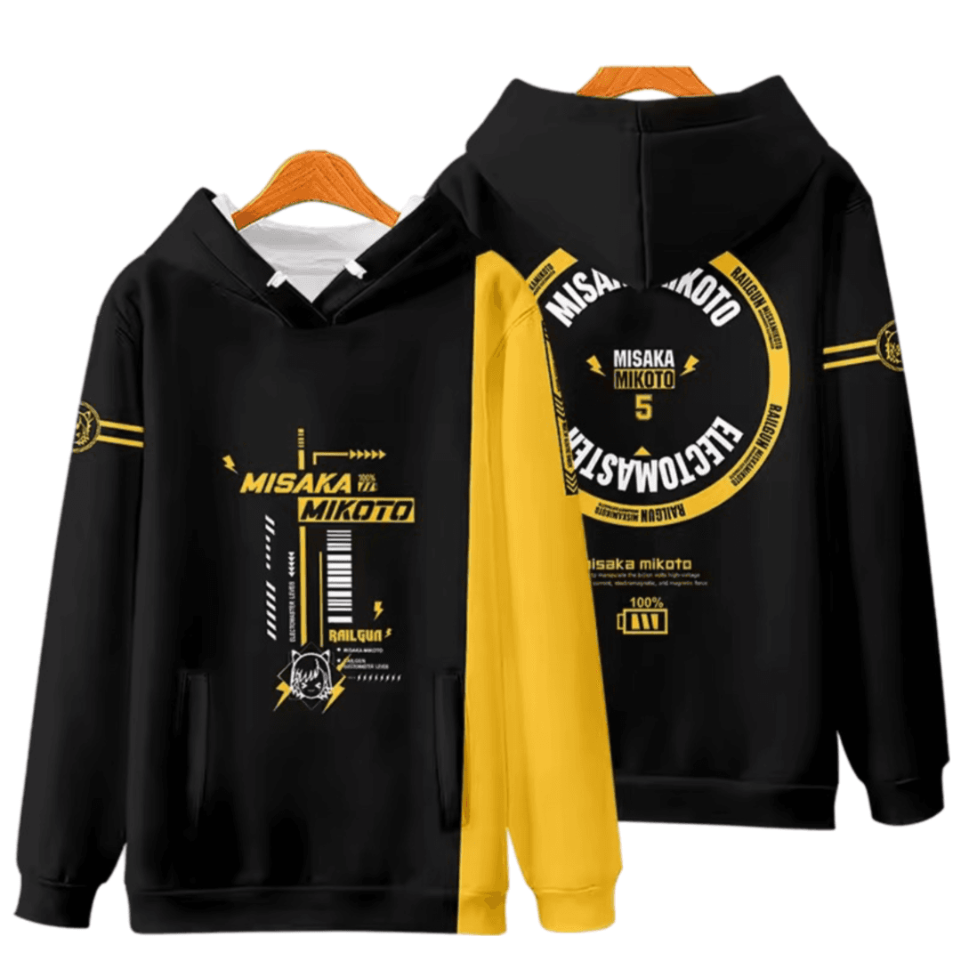 A Certain Magical Index Mikoto Misaka Anime Hoodie