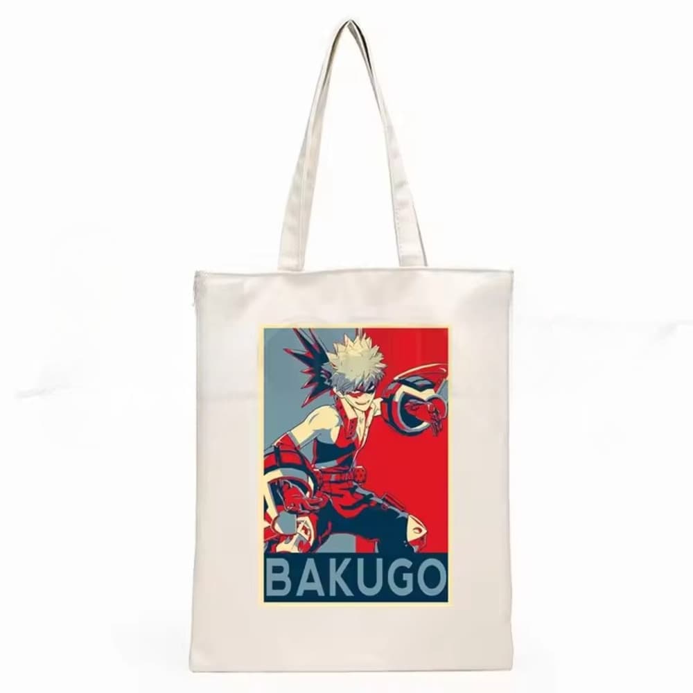 My Hero Academia Anime Katsuki Bakugo Printed Shopping Bag