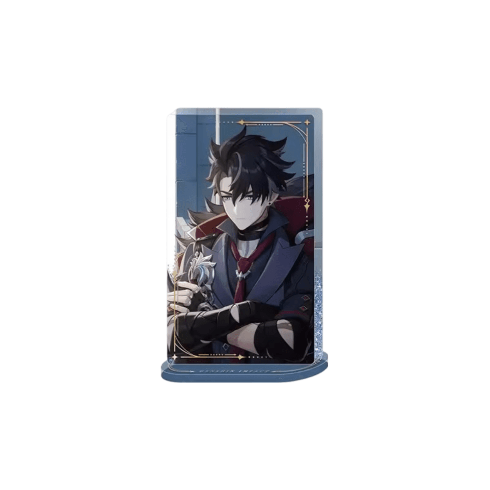 Anime Genshin Impact Wriothesley Acrylic Stand Desktop Ornament