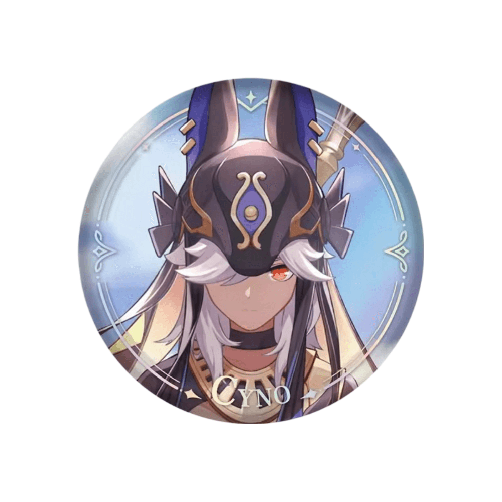Anime Genshin Impact Cyno Original Authentic Badge