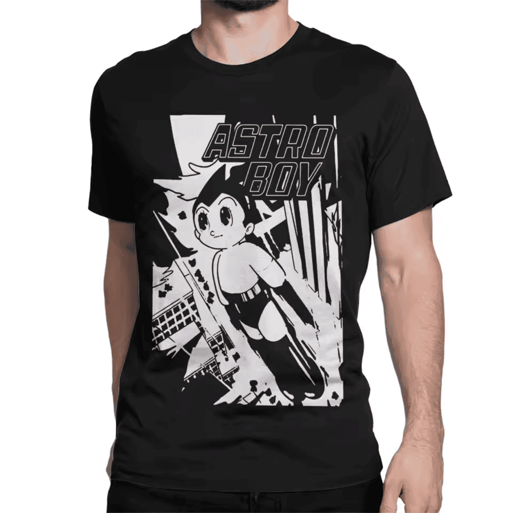 Astro Boy Anime Atom Short Sleeve T-Shirt