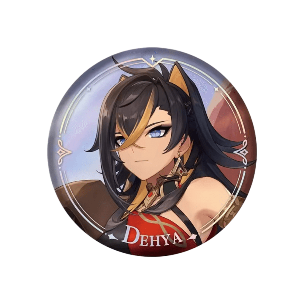 Anime Genshin Impact Dehya Original Authentic Badge