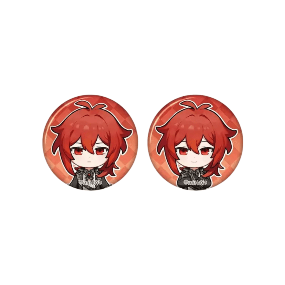 Anime Genshin Impact Diluc Badge