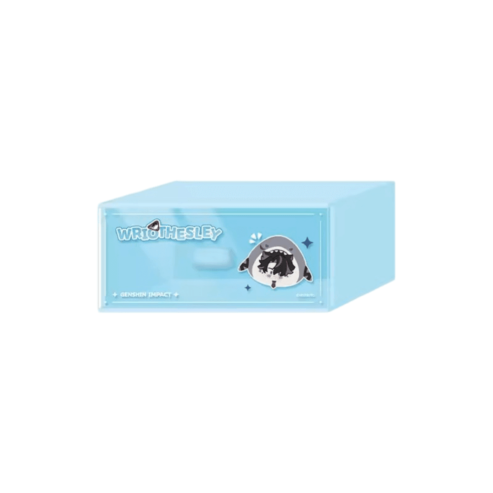 Anime Genshin Impact Wriothesley Desktop Storage Box