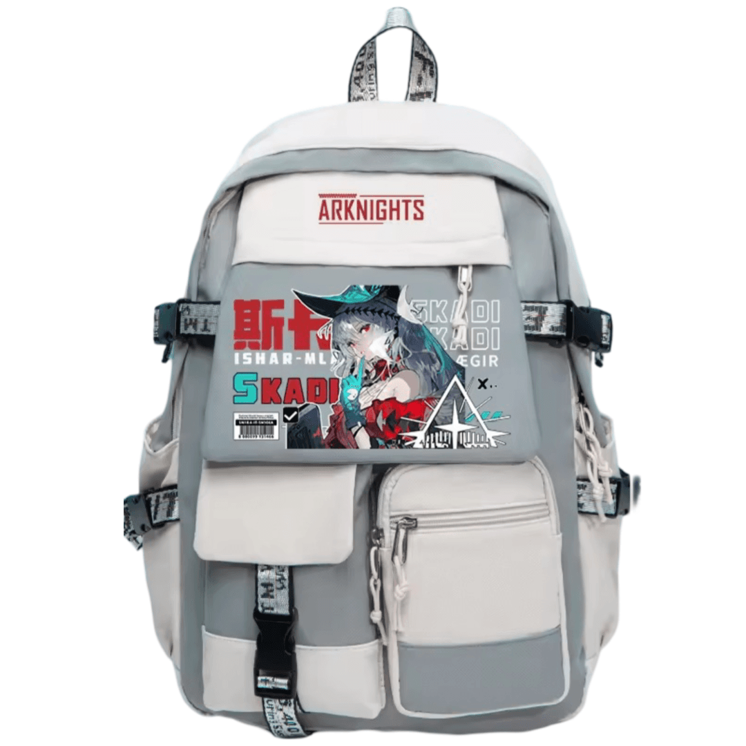 Anime Arknights Skadi Student Schoolbag