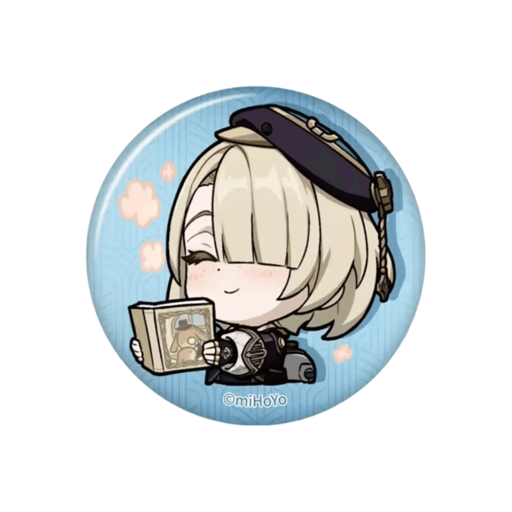 Anime Genshin Impact Freminet Print Badge