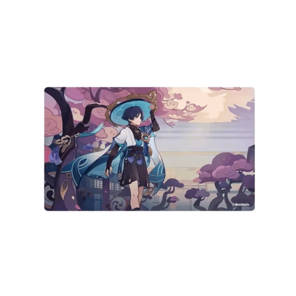 Anime Genshin Impact Scaramouche Trading Card