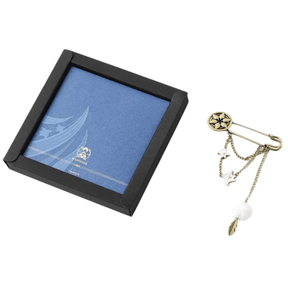 Anime Genshin Impact Wanderer Brooch