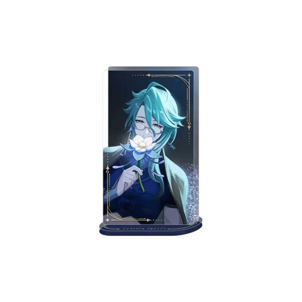 Anime Genshin Impact Baizhu Acrylic Stand Desktop Ornament