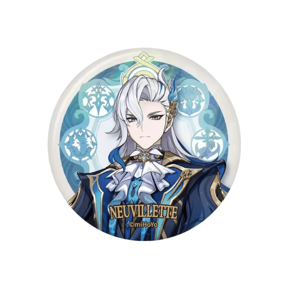 Anime Neuvillette Genshin Impact Badge