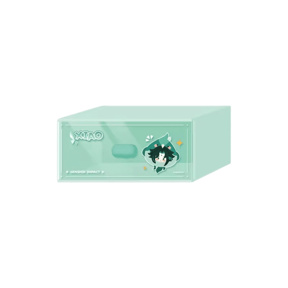 Anime Genshin Impact Xiao Desktop Storage Box
