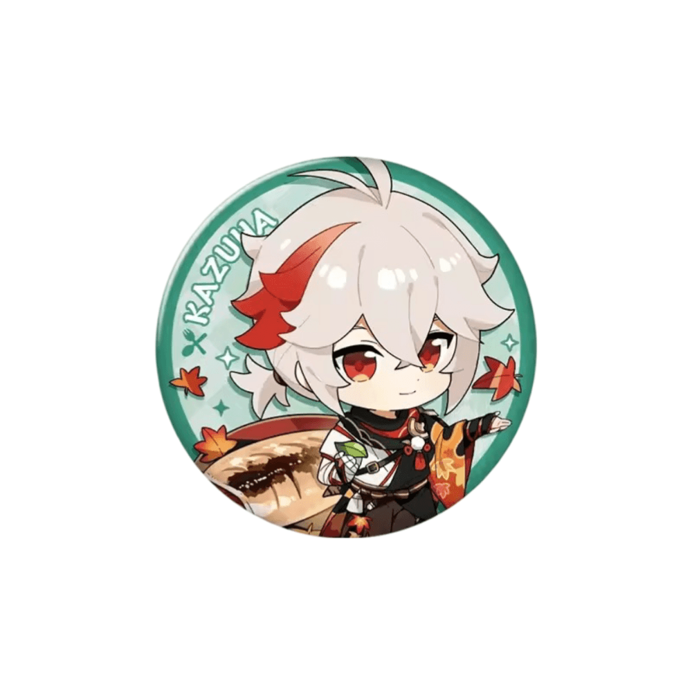 Anime Genshin Impact Kazuha Badge Pin