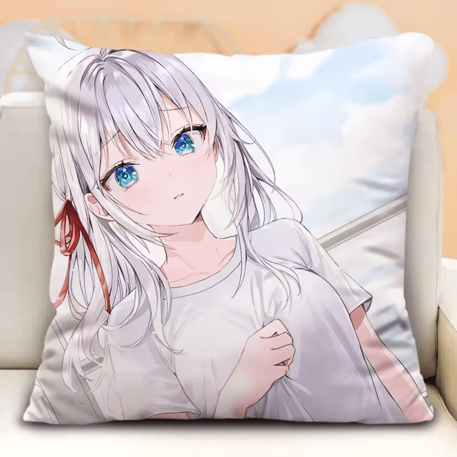 Alisa Mikhailovna Kujou Anime Print Cotton Sofa Pillow