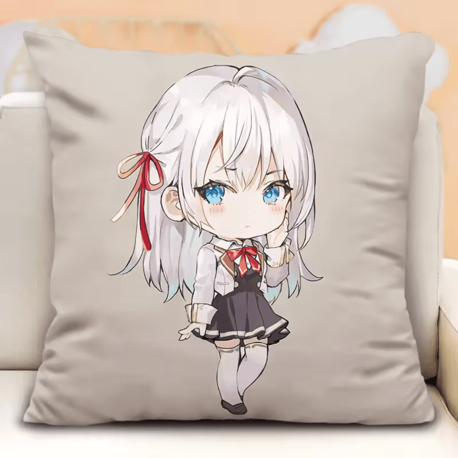 Alisa Mikhailovna Kujou Anime Print Sofa Cotton Pillow