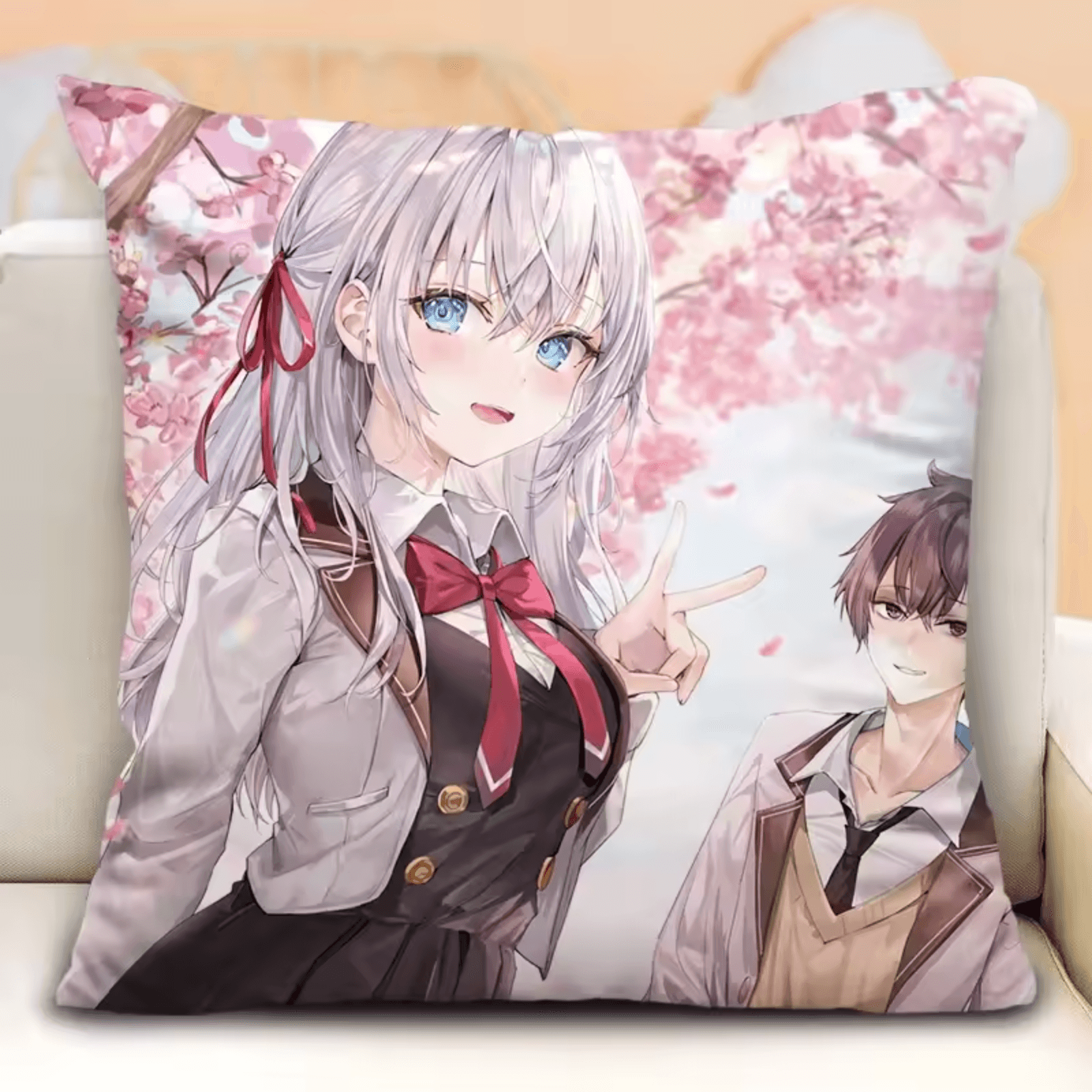 Anime Alisa Mikhailovna Kujou Print Cushion Pillow