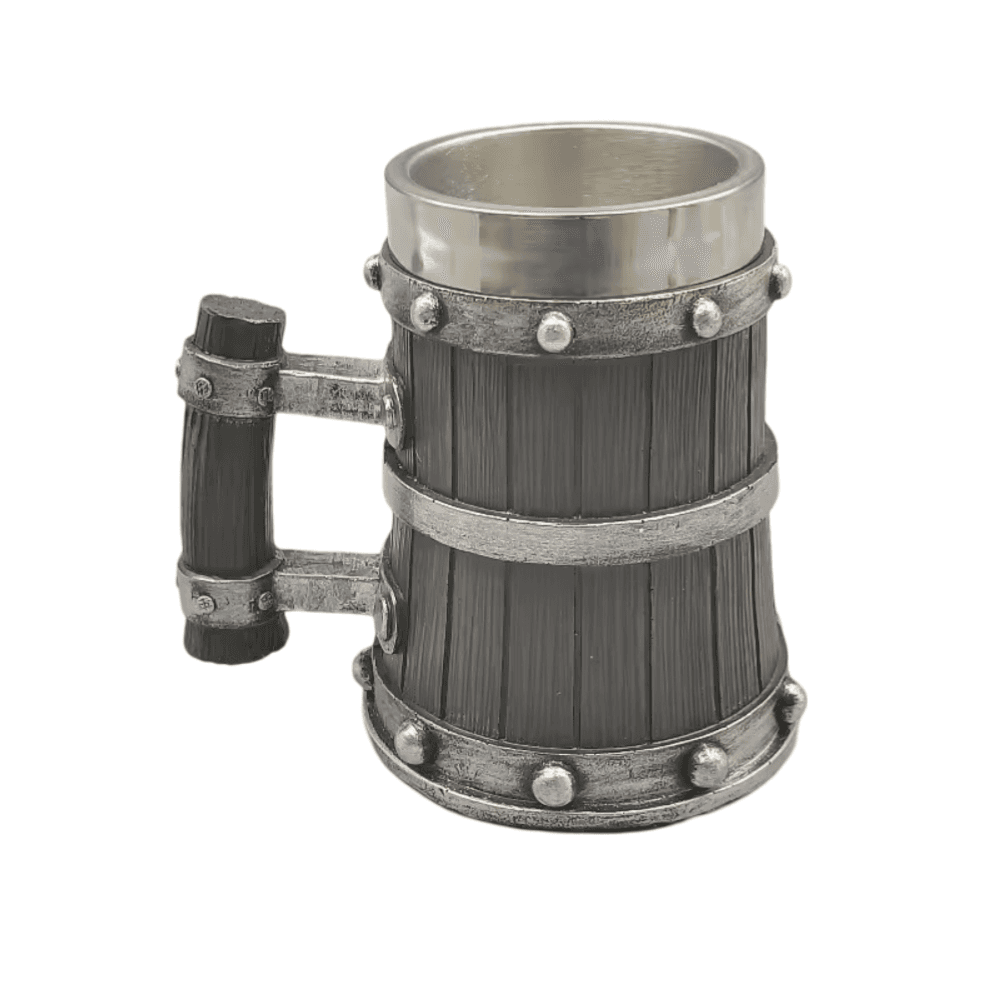 One Piece Anime Monkey D. Luffy Wooden Barrel Cup