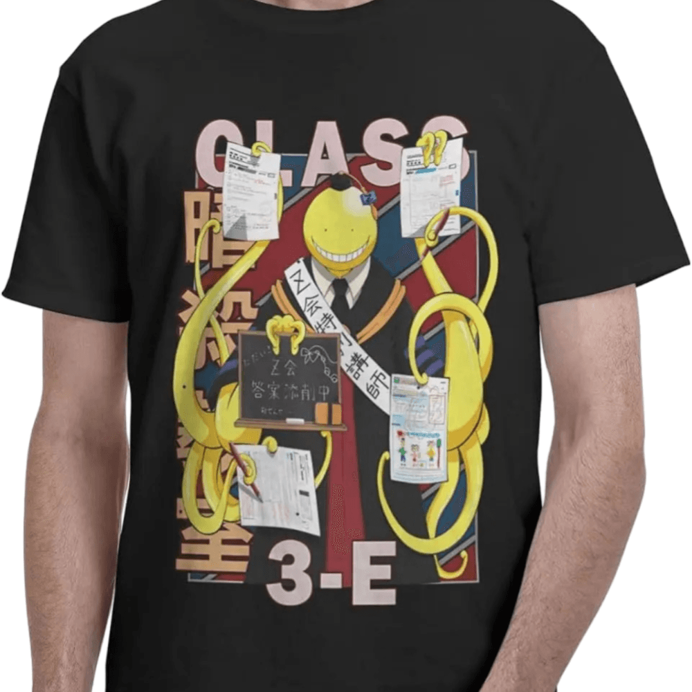 Anime Assassination Classroom Koro-Sensei Polyester T-Shirt