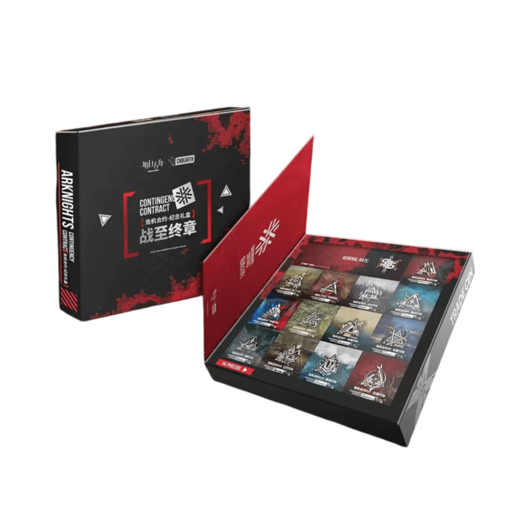Anime Arknights Contingency Contract Zinc Alloy Badge