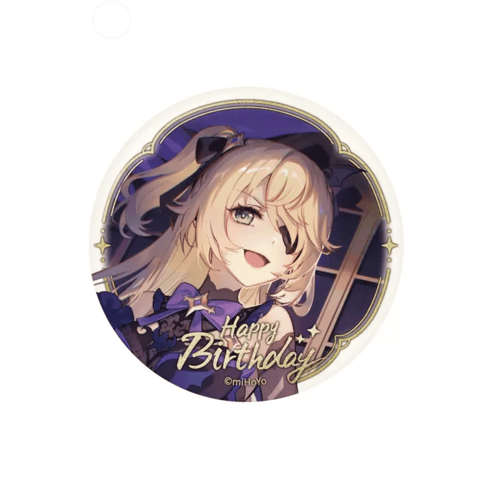 Anime Genshin Impact Fischl Birthday Series Badge