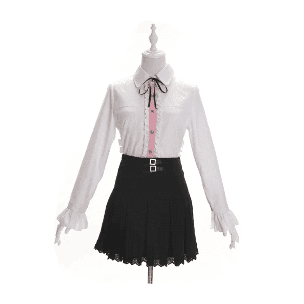 Arifureta Anime Yue Cosplay Costume With Wig And Shoes — detail 1