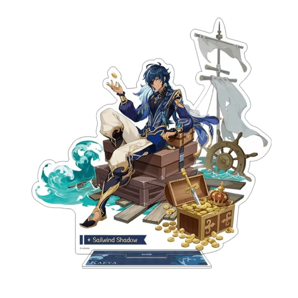 Genshin Impact Kaeya Anime Acrylic Stand