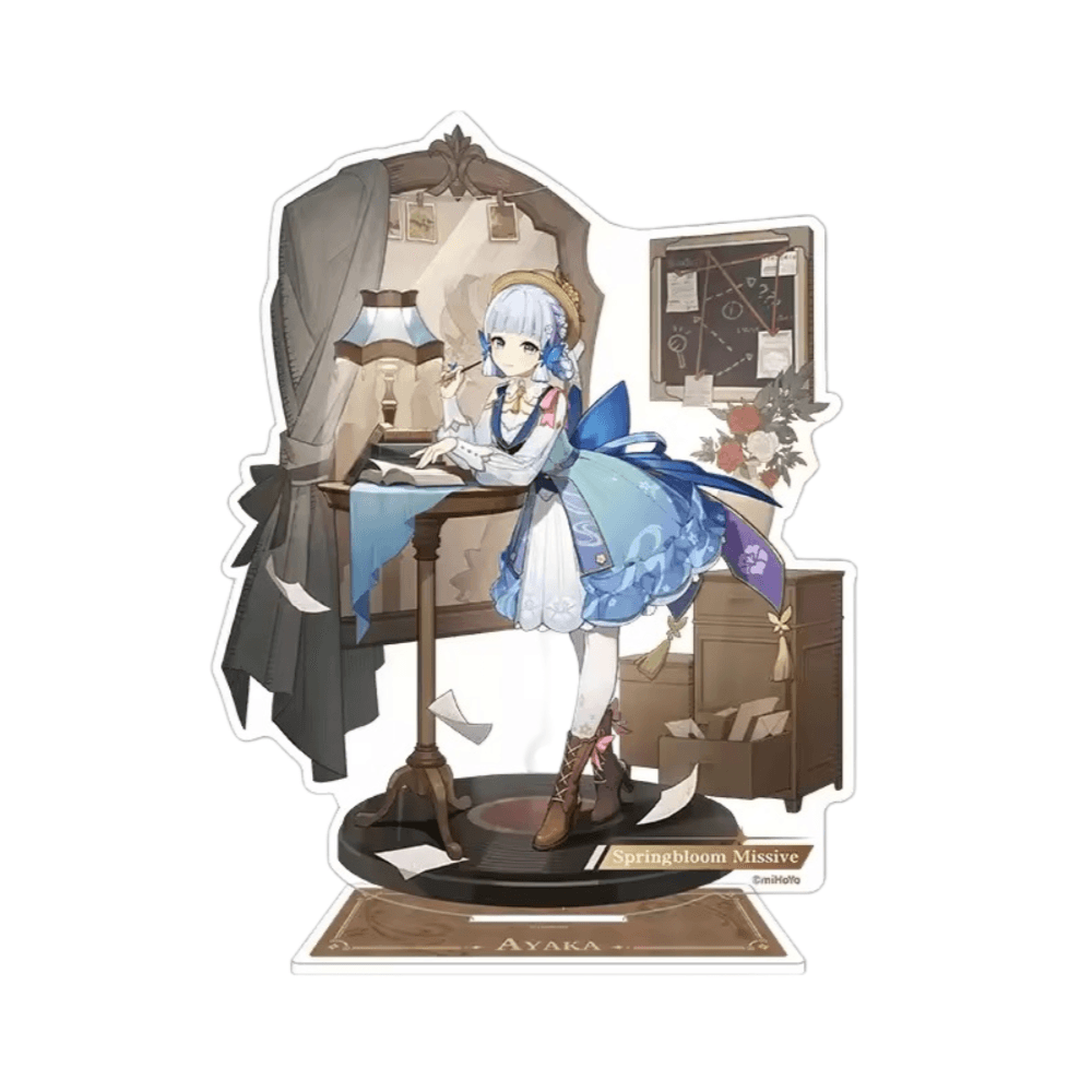 Genshin Impact Anime Kamisato Ayaka Acrylic Stand