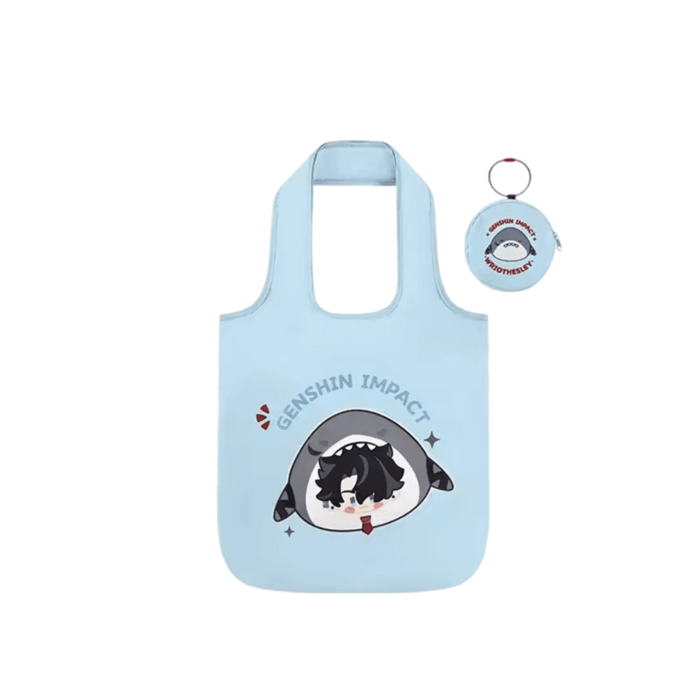 Anime Genshin Impact Wriothesley Folding Tote Bag