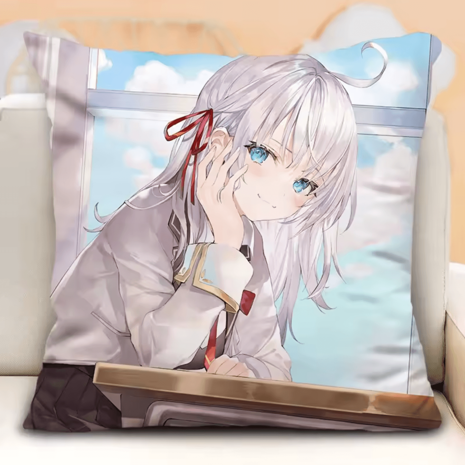 Anime Alisa Mikhailovna Kujou Print Sofa Cotton Pillow
