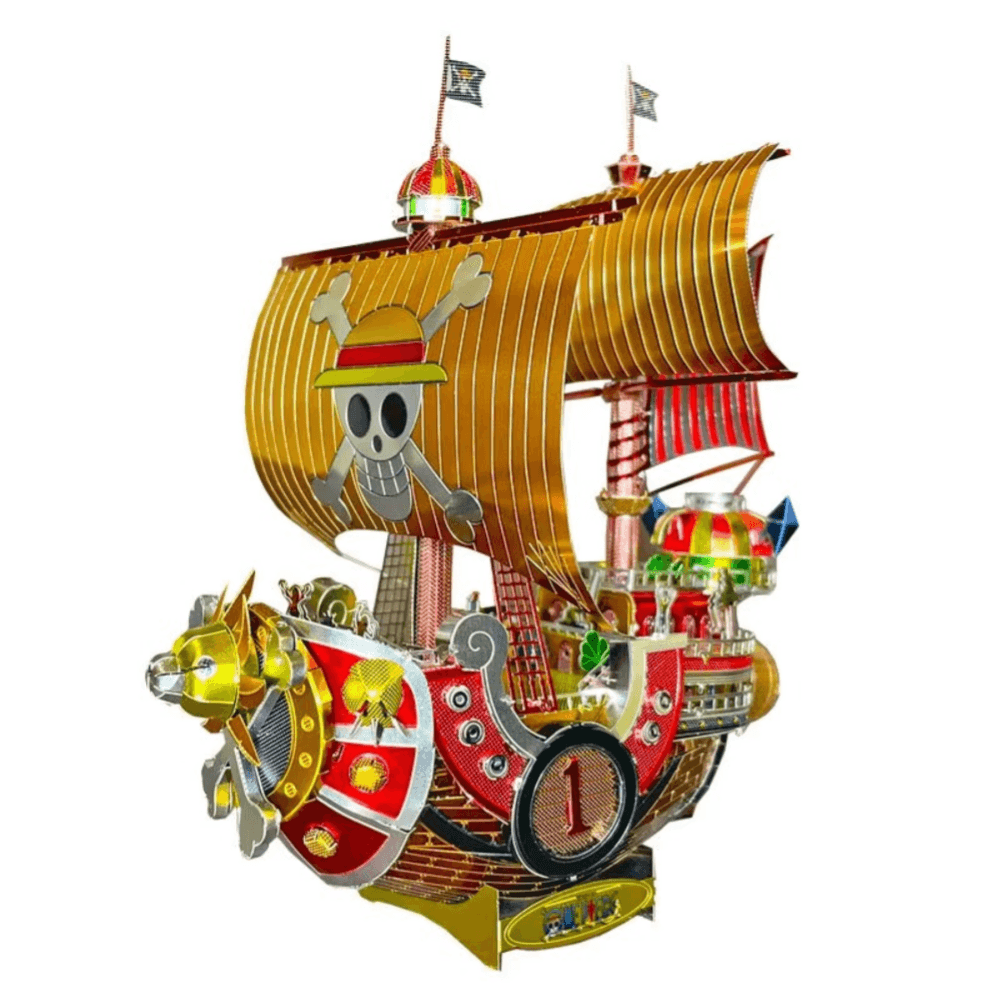 One Piece Anime Print Metal Puzzle