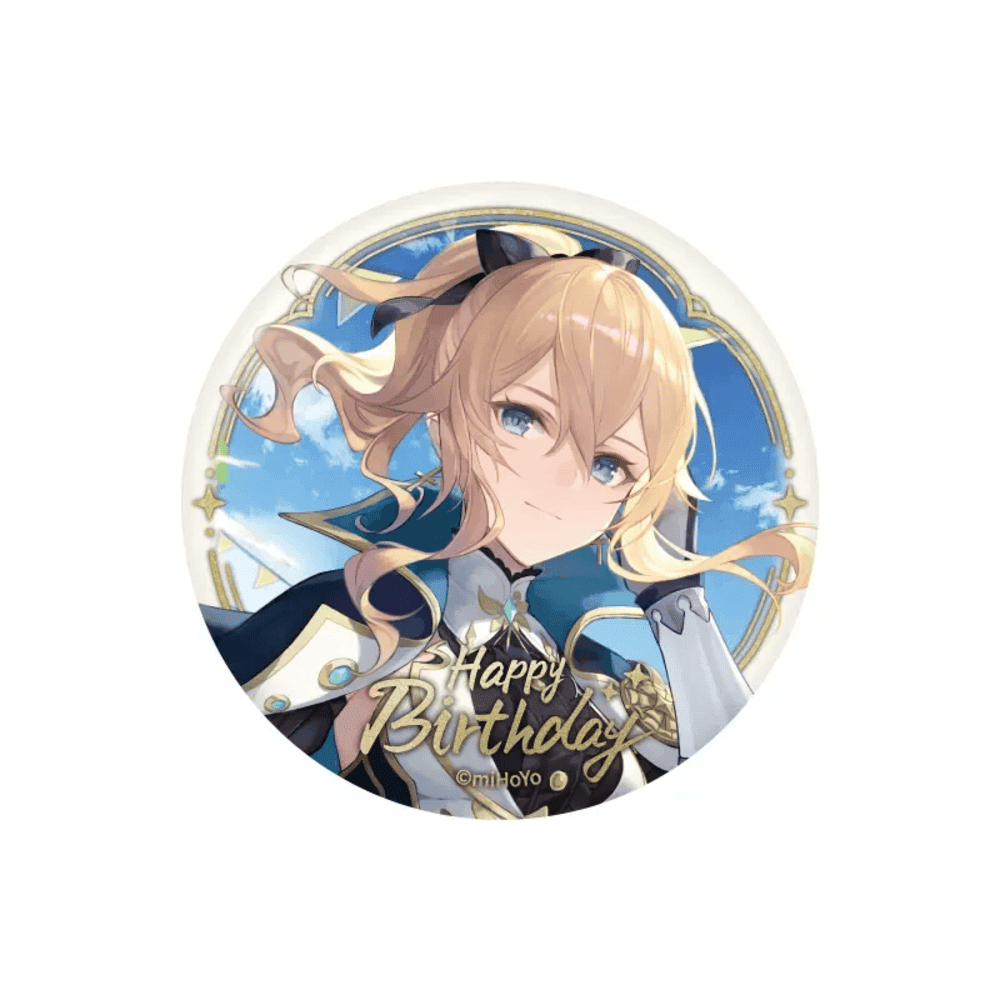 Anime Genshin Impact Jean Birthday Series Badge