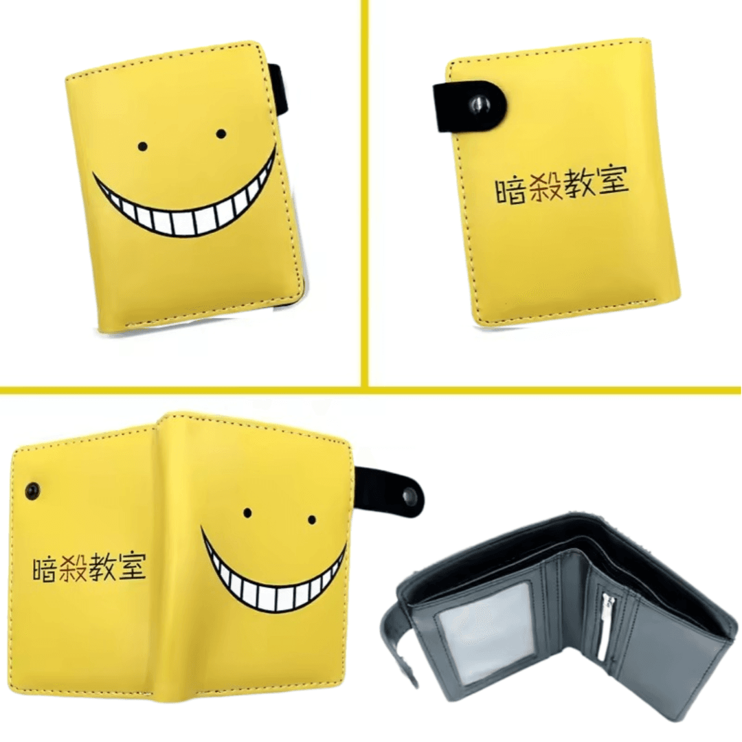 Anime Assassination Classroom Koro-Sensei Yellow Wallet — detail 1