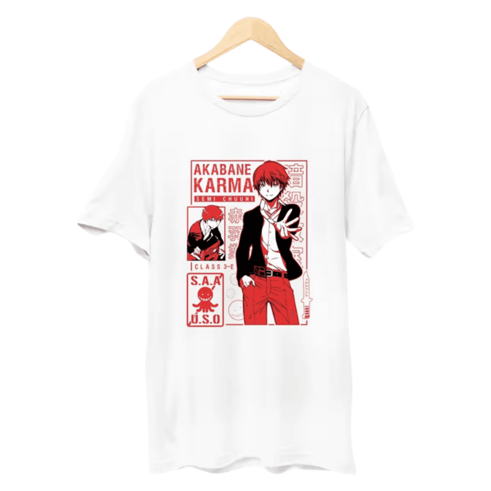 Assassination Classroom Karma Akabane Anime T-Shirt